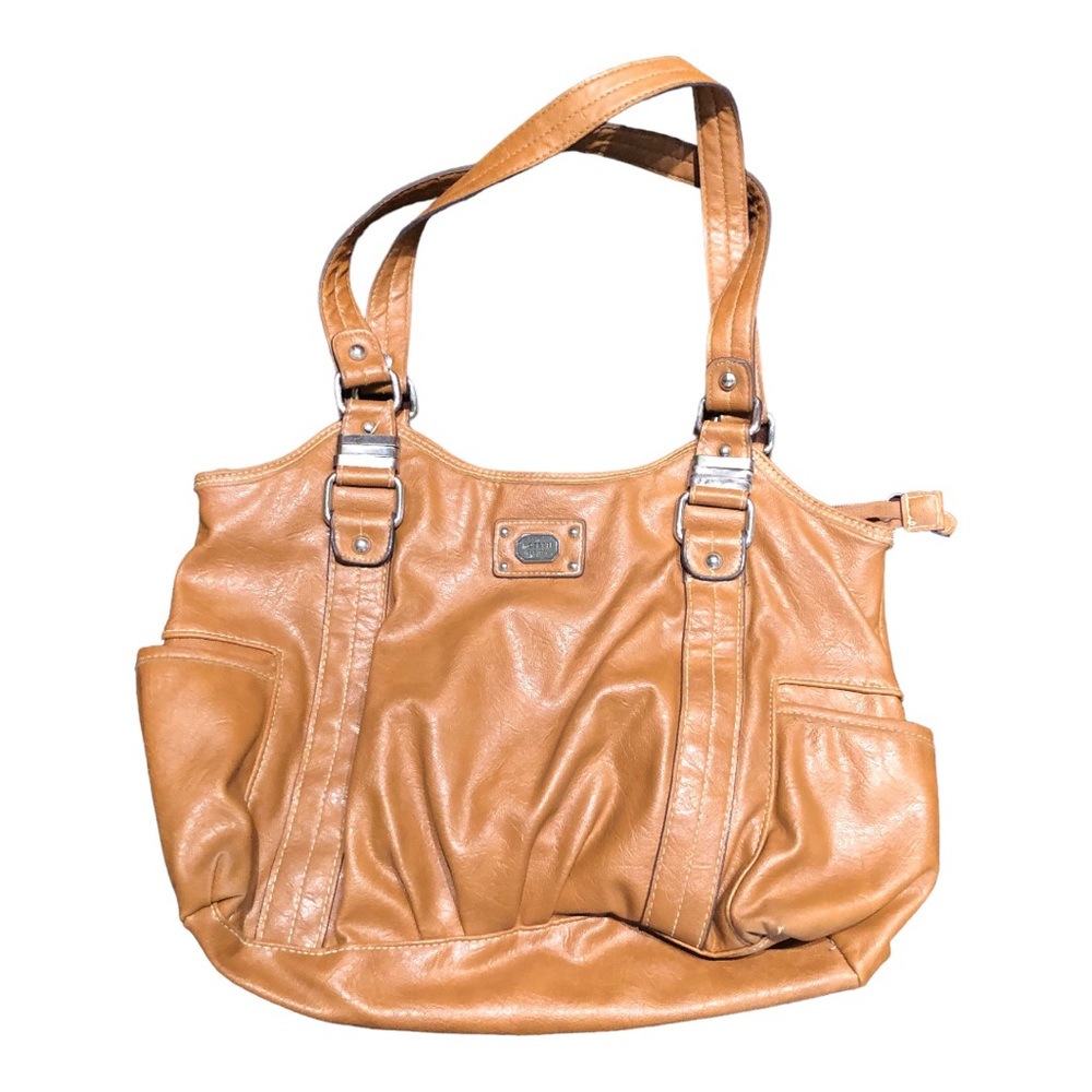 Rosetti  Boho Style Shoulder Bag Women's Tan/Silver